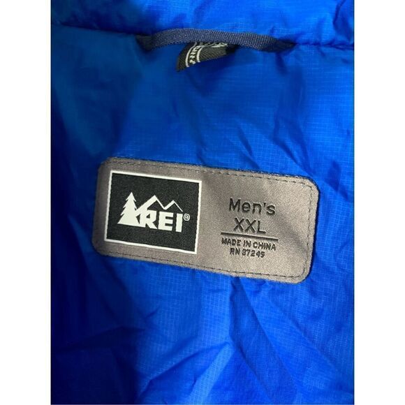 REI jacket winter coat fall blue men's size XXL - Picture 3 of 6